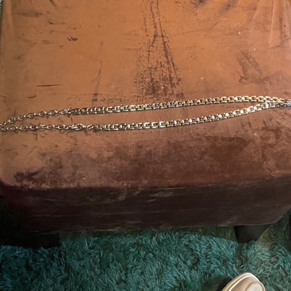 Express Metallic Chain Belt